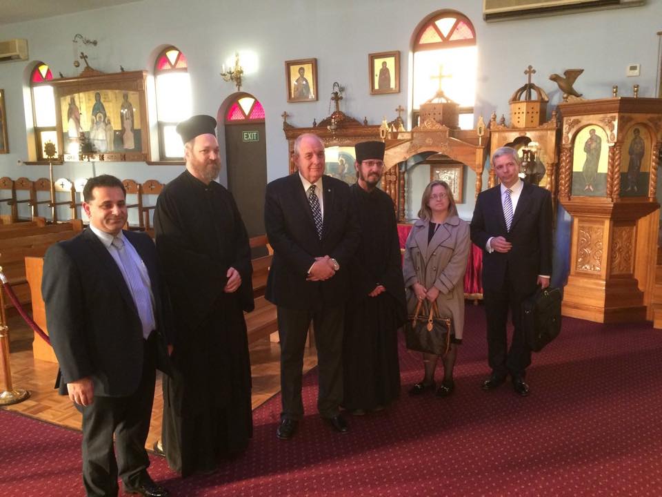 The Deputy Minister of Foreign Affairs Mr Terens - Nikolaos Quick visited Adelaide