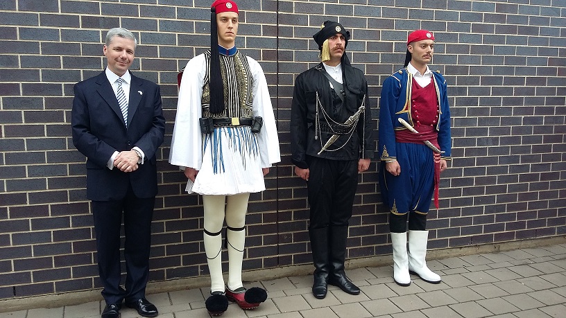 Visit of the Greek Presidential Guard