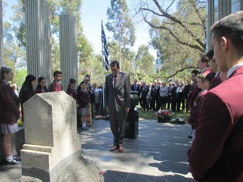 Commemoration of “OHI Day” in Melbourne