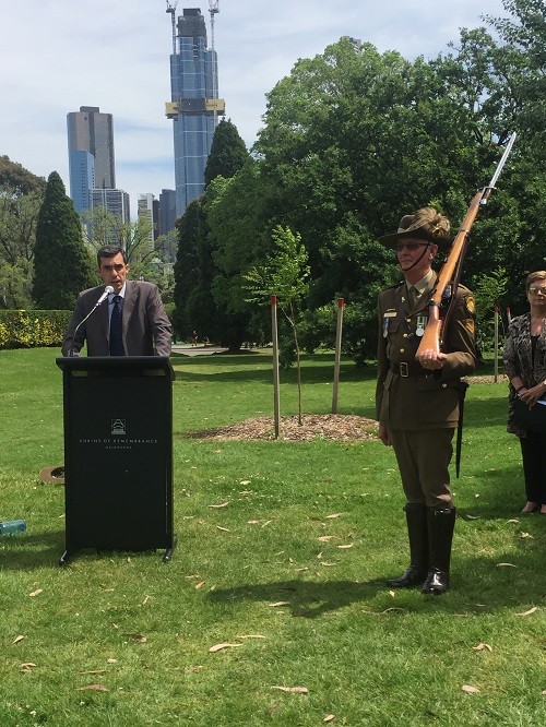 Commemoration of 101st anniversary of the signing of Mudros armistice