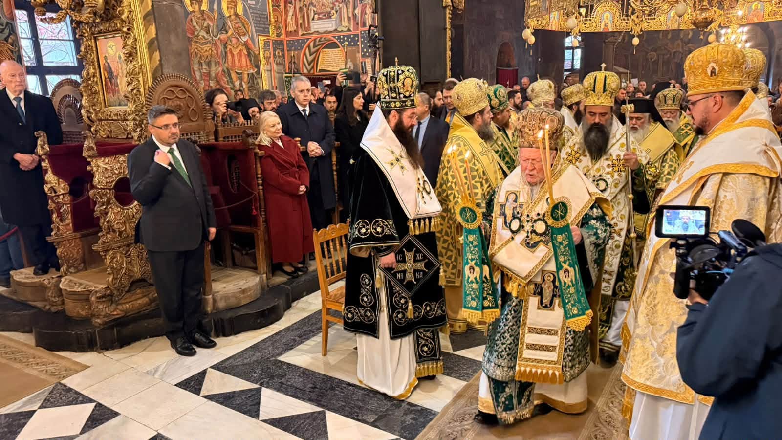 Ιστορική επίσκεψη της ΑΘΠ του Οικουμενικού Πατριάρχου κ.κ. Βαρθολομαίου στην Ι. Μονή Ρίλας