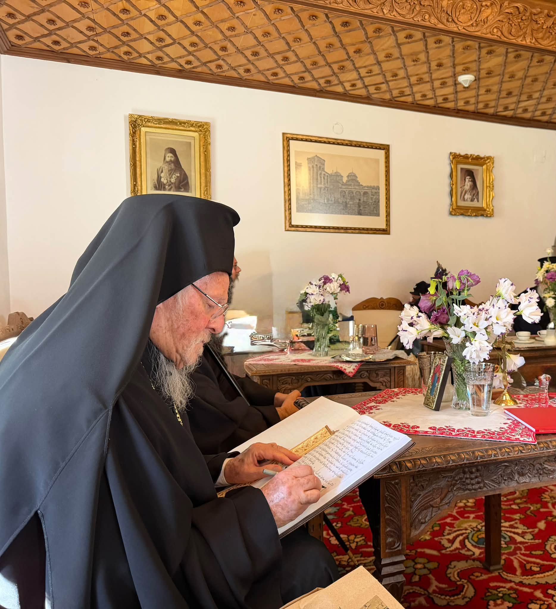 Ιστορική επίσκεψη της ΑΘΠ του Οικουμενικού Πατριάρχου κ.κ. Βαρθολομαίου στην Ι. Μονή Ρίλας