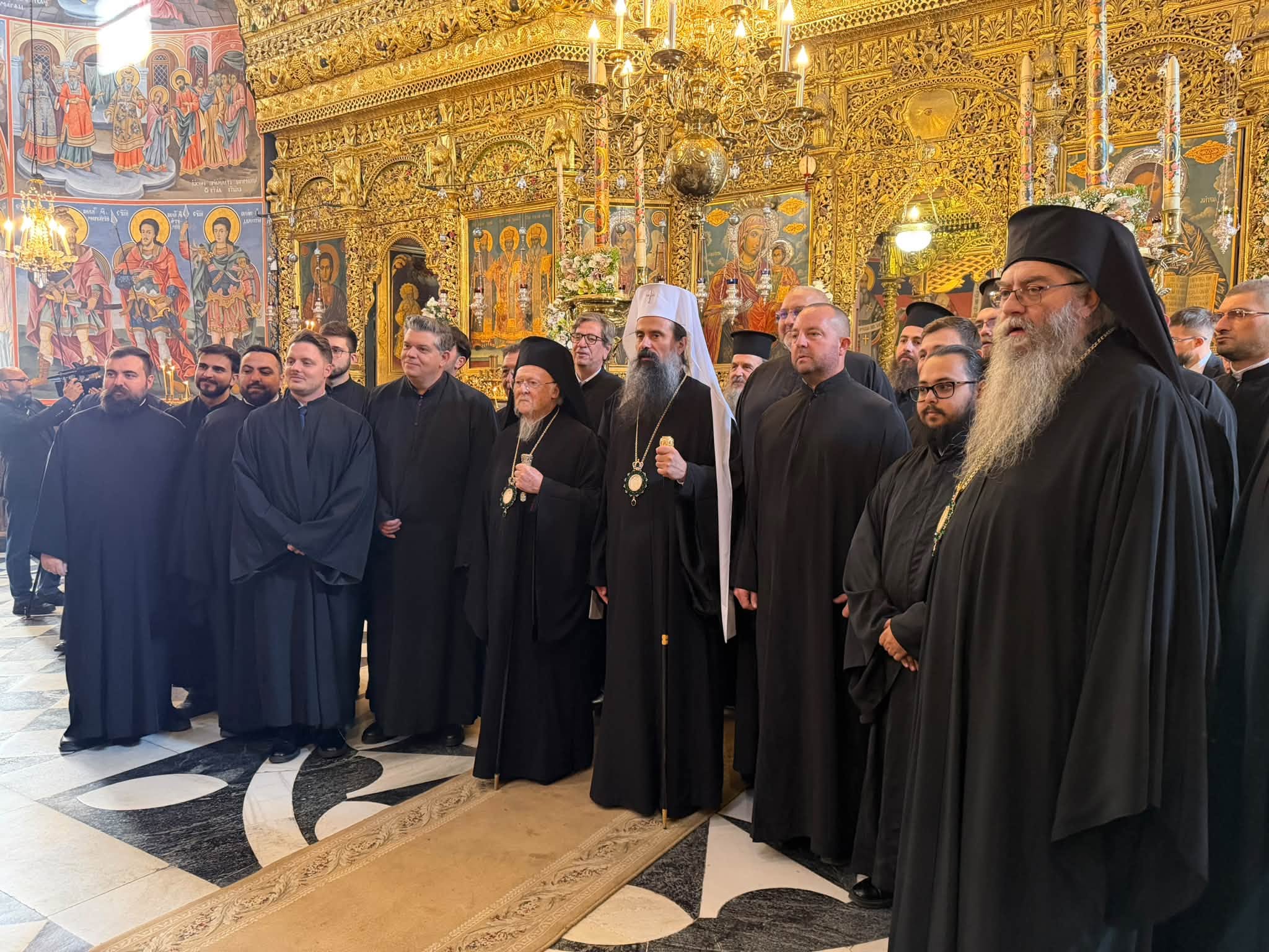Ιστορική επίσκεψη της ΑΘΠ του Οικουμενικού Πατριάρχου κ.κ. Βαρθολομαίου στην Ι. Μονή Ρίλας