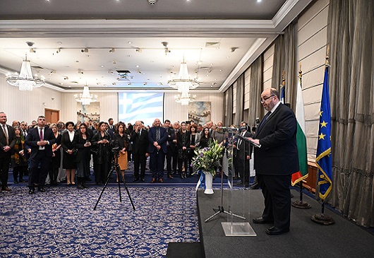 Δεξίωση της Πρεσβείας της Ελλάδος στη Σόφια για την 202η επέτειο της 25ης Μαρτίου