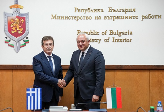 Συνάντηση Υπουργού Προστασίας του Πολίτη, Μ. Χρυσοχοΐδη και Υπουργού Εσωτερικών της Βουλγαρίας, Ivan Demerdzhiev, στη Σόφια