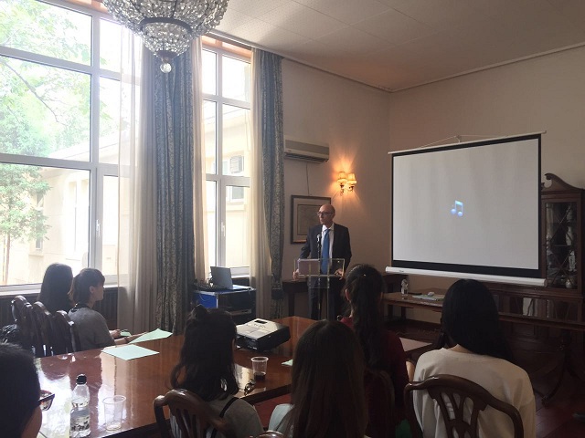 «Open Day» Ελληνικής Πρεσβείας στο Πεκίνο (Πέμπτη 19/5/2016)