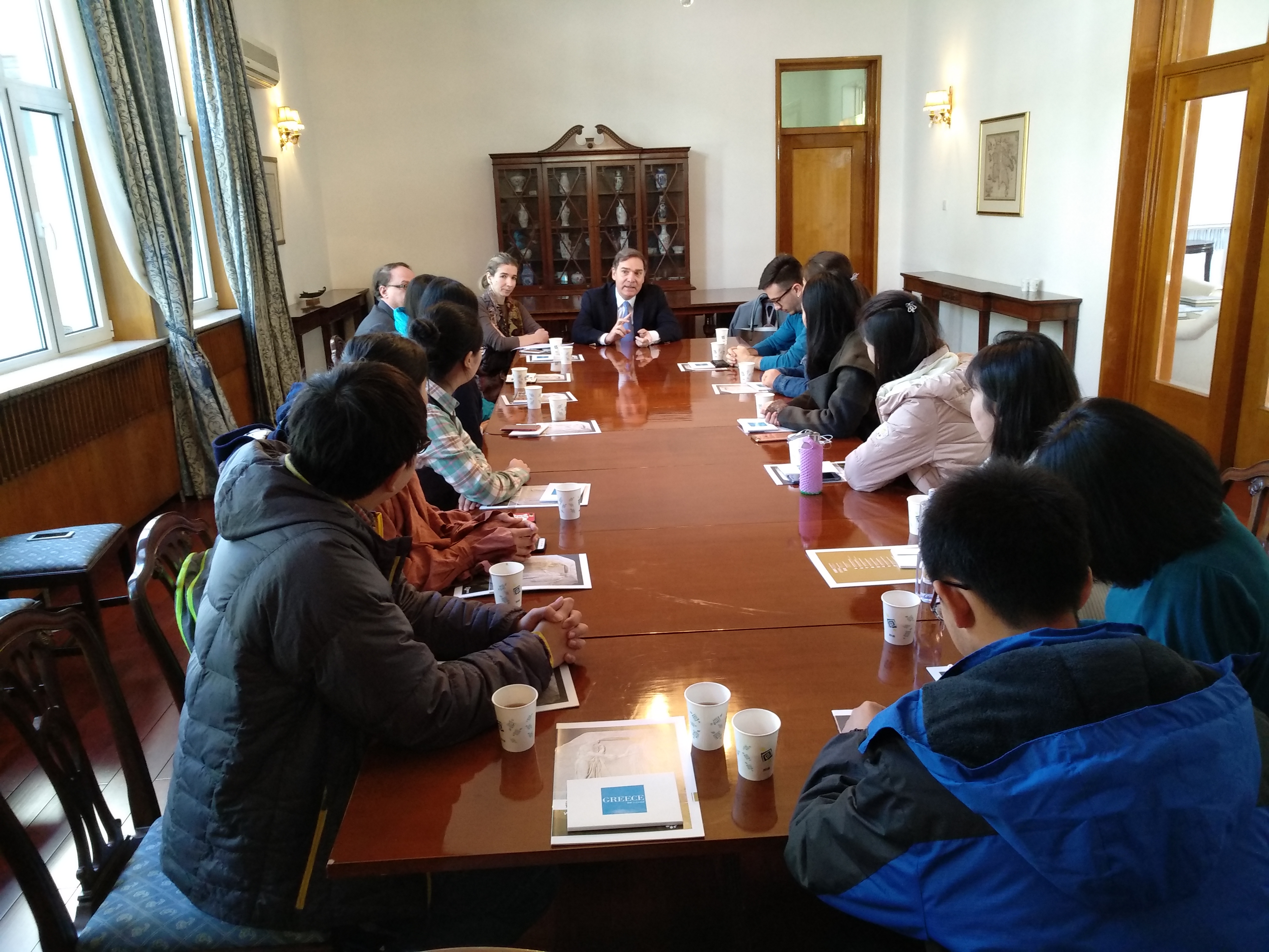 Επίσκεψη φοιτητών του Beijing Foreign Studies University