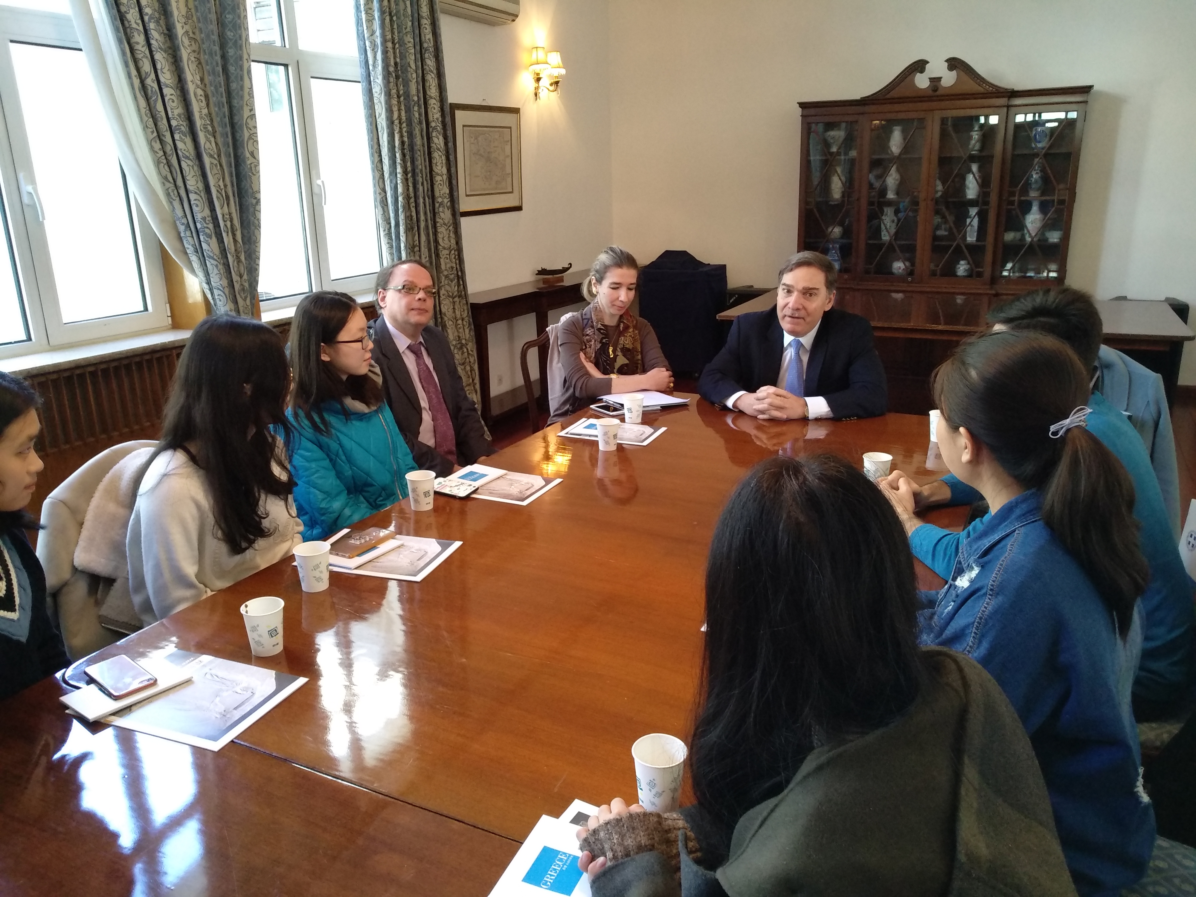 Επίσκεψη φοιτητών του Beijing Foreign Studies University