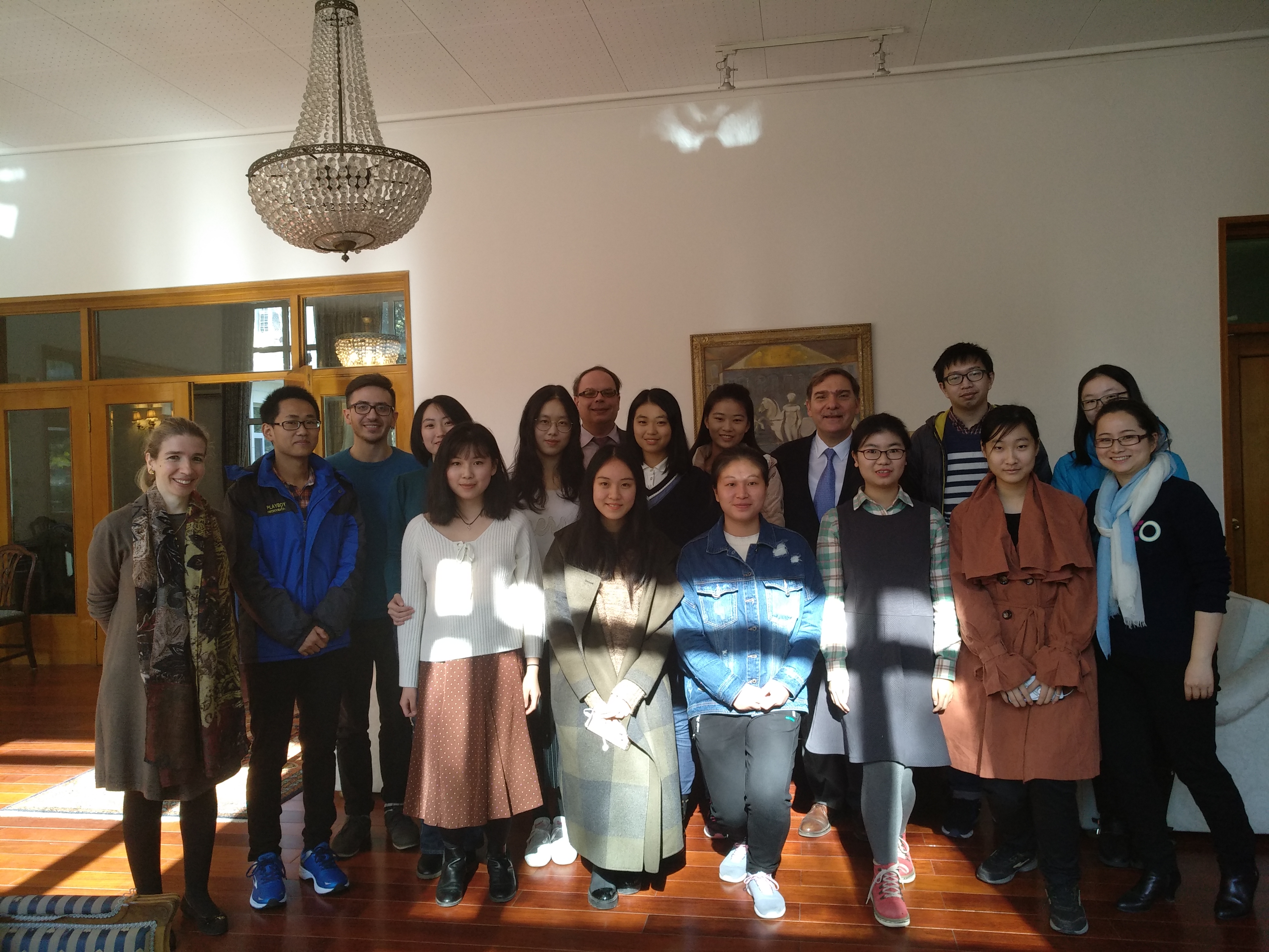 Επίσκεψη φοιτητών του Beijing Foreign Studies University