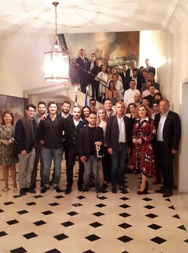 Délégation de start-up et d'organisations d'innovation grecs à Paris (10-12.10.2018)