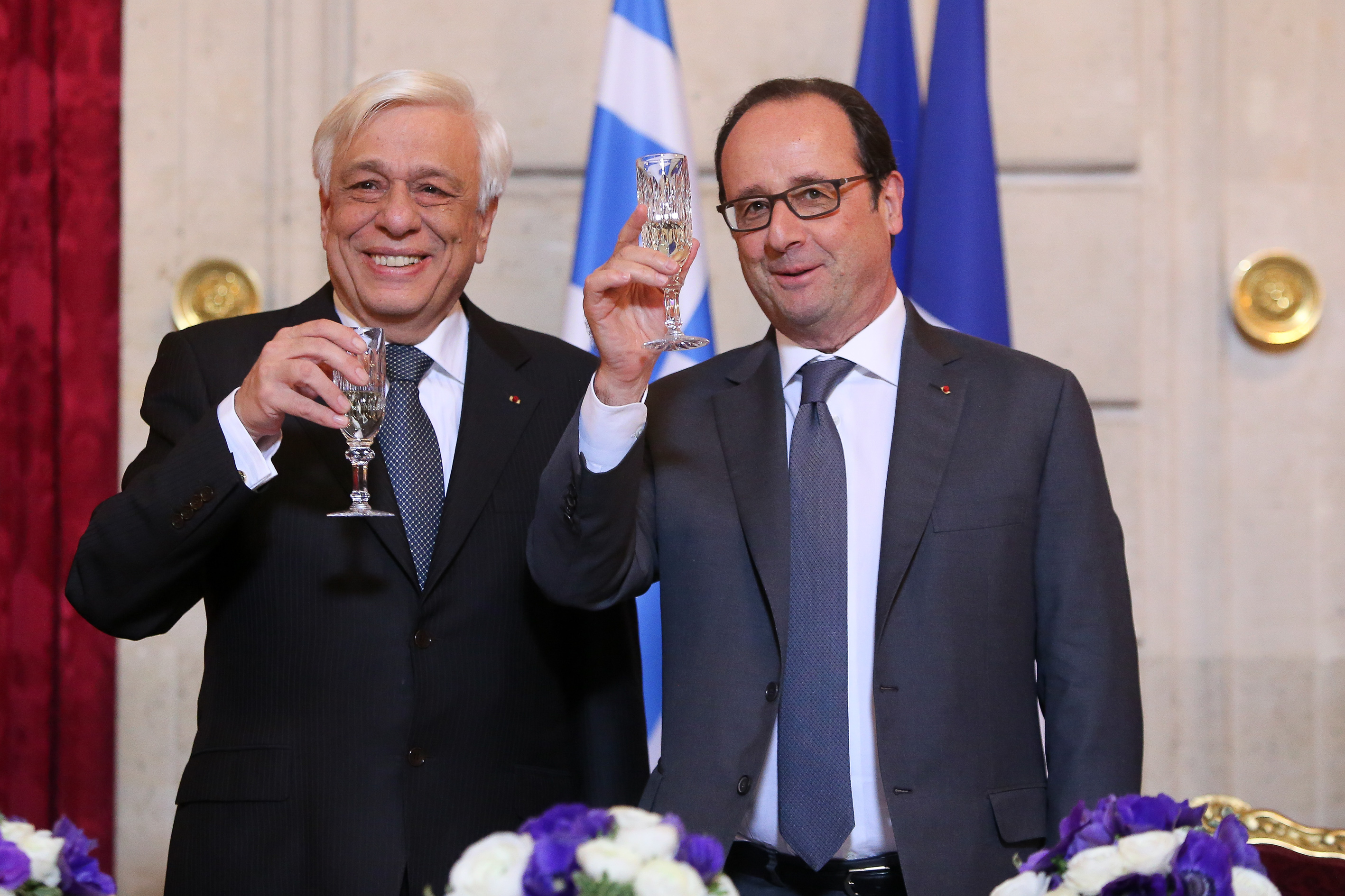 Première visite officielle en France du Président de la République Hellénique M. Prokopis Pavlopoulos - 12 et 13 décembre 2016