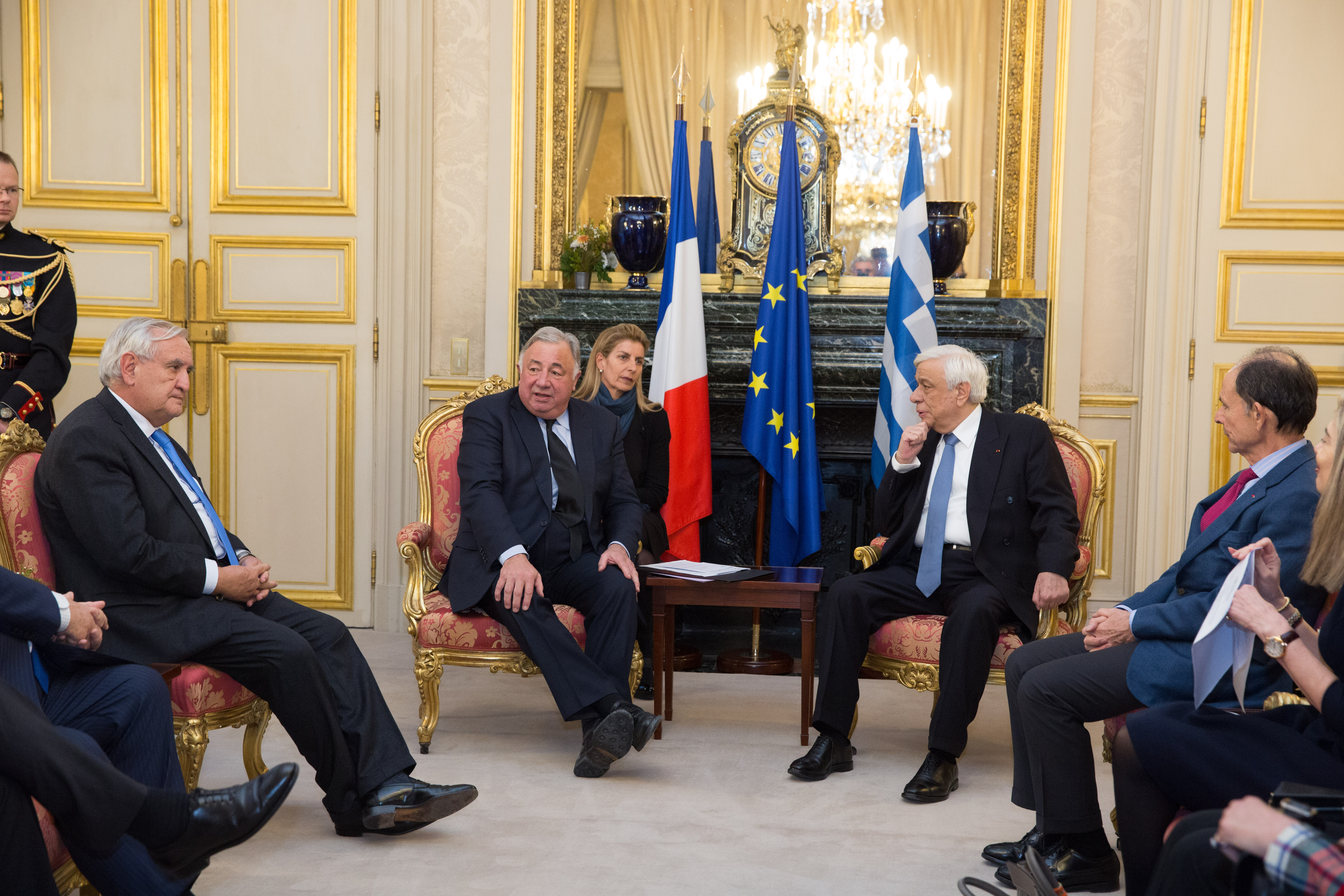 Première visite officielle en France du Président de la République Hellénique M. Prokopis Pavlopoulos - 12 et 13 décembre 2016