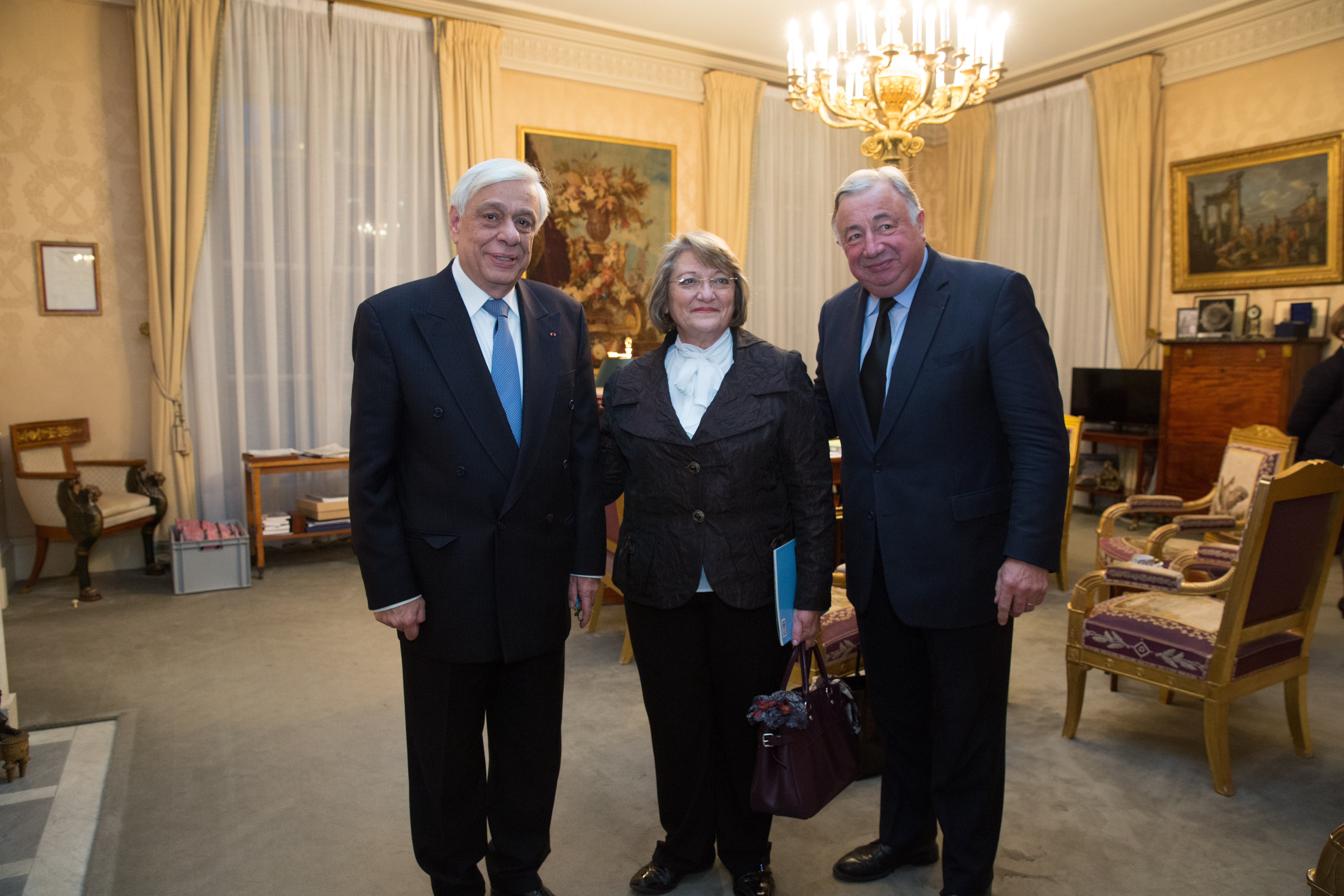 Première visite officielle en France du Président de la République Hellénique M. Prokopis Pavlopoulos - 12 et 13 décembre 2016