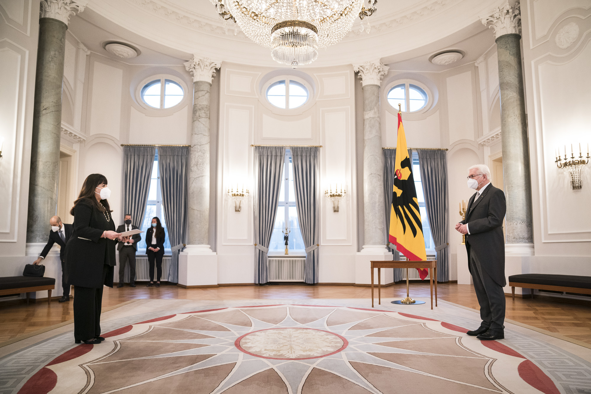 Überreichung des Beglaubigungsschreibens der neuen Botschafterin von Griechenland in Deutschlandi