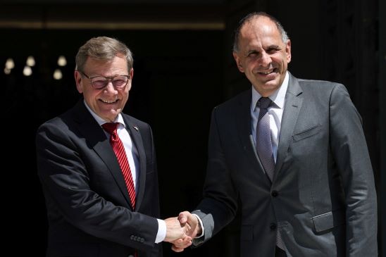 Minister of Foreign Affairs George Gerapetritis’ statements following his meeting with the Minister of Foreign Affairs of the Federal Republic of Germany, Johann Wadephul (Athens, 04.05.2026)