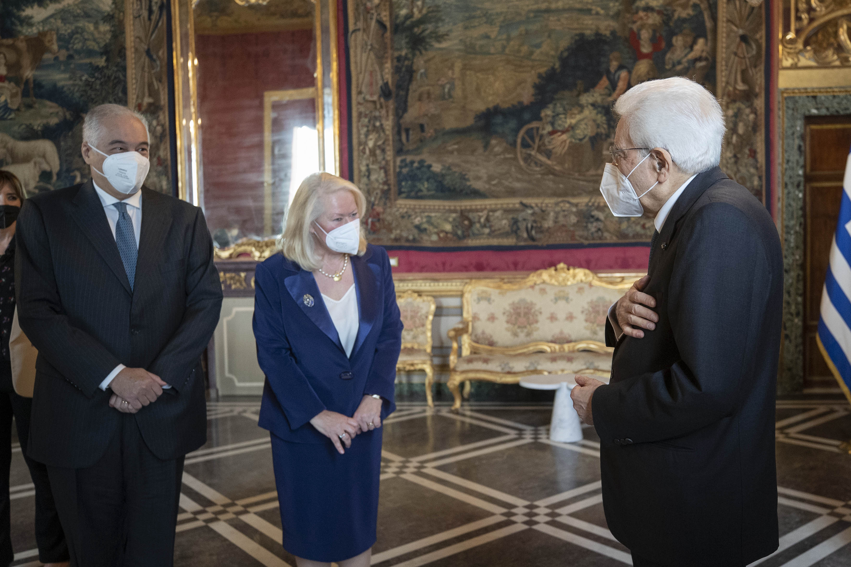 Διαπιστευτήρια της νέας Πρέσβεως στην Ιταλία κας Ελένης Σουρανή