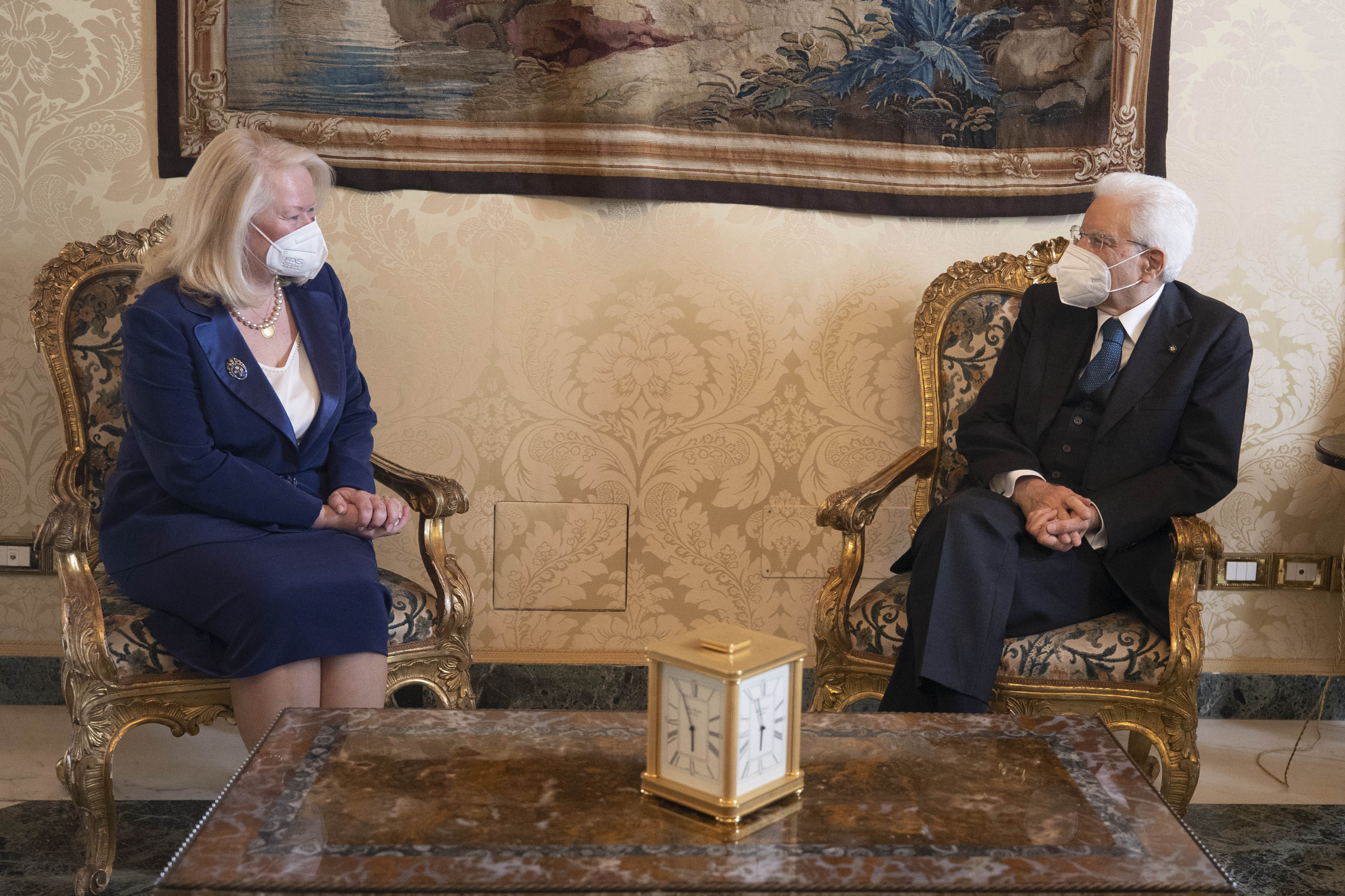 Διαπιστευτήρια της νέας Πρέσβεως στην Ιταλία κας Ελένης Σουρανή