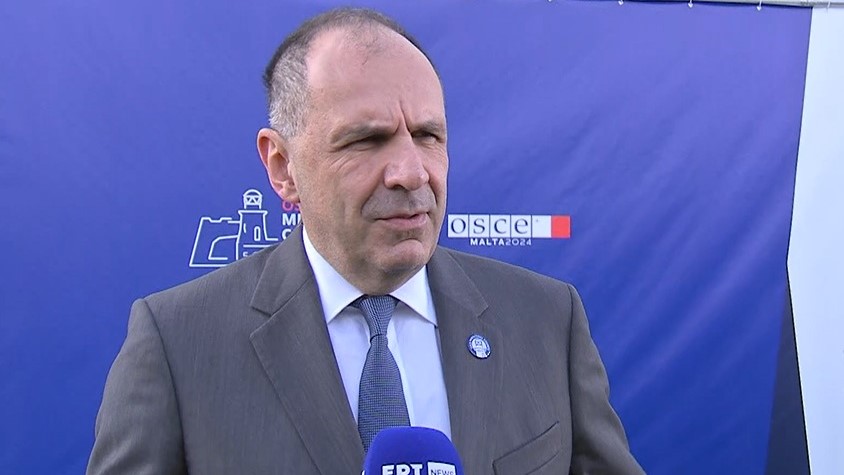 Δήλωση Υπουργού Εξωτερικών, Γιώργου Γεραπετρίτη, στην ΕΡΤ κατά την άφιξή του στην 31η Σύνοδο Υπουργών Εξωτερικών του Οργανισμού για την Ασφάλεια και τη Συνεργασία στην Ευρώπη (Βαλέττα, 05.12.2024)