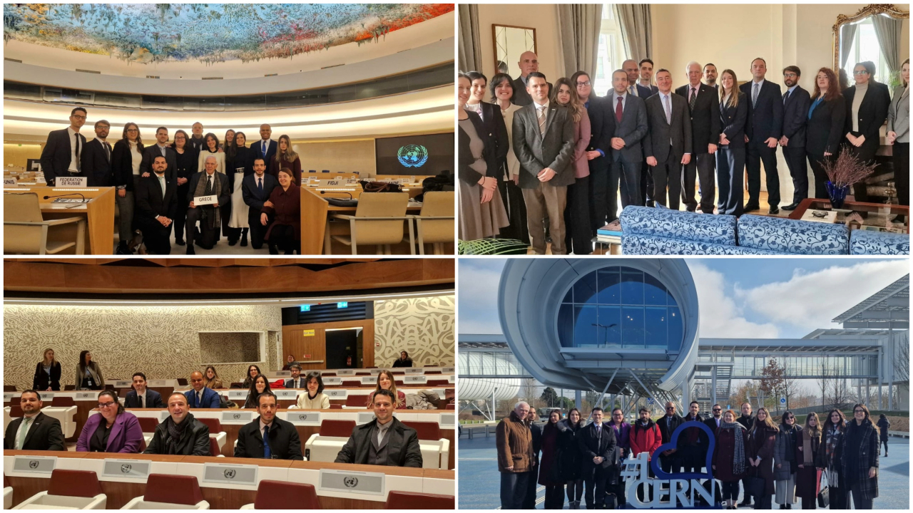 Εκπαιδευτική Επίσκεψη της ΚΘ' Εκπαιδευτικής Σειράς Υποψηφίων Ακολούθων Πρεσβείας στη Γενεύη (03-06.02.2025)