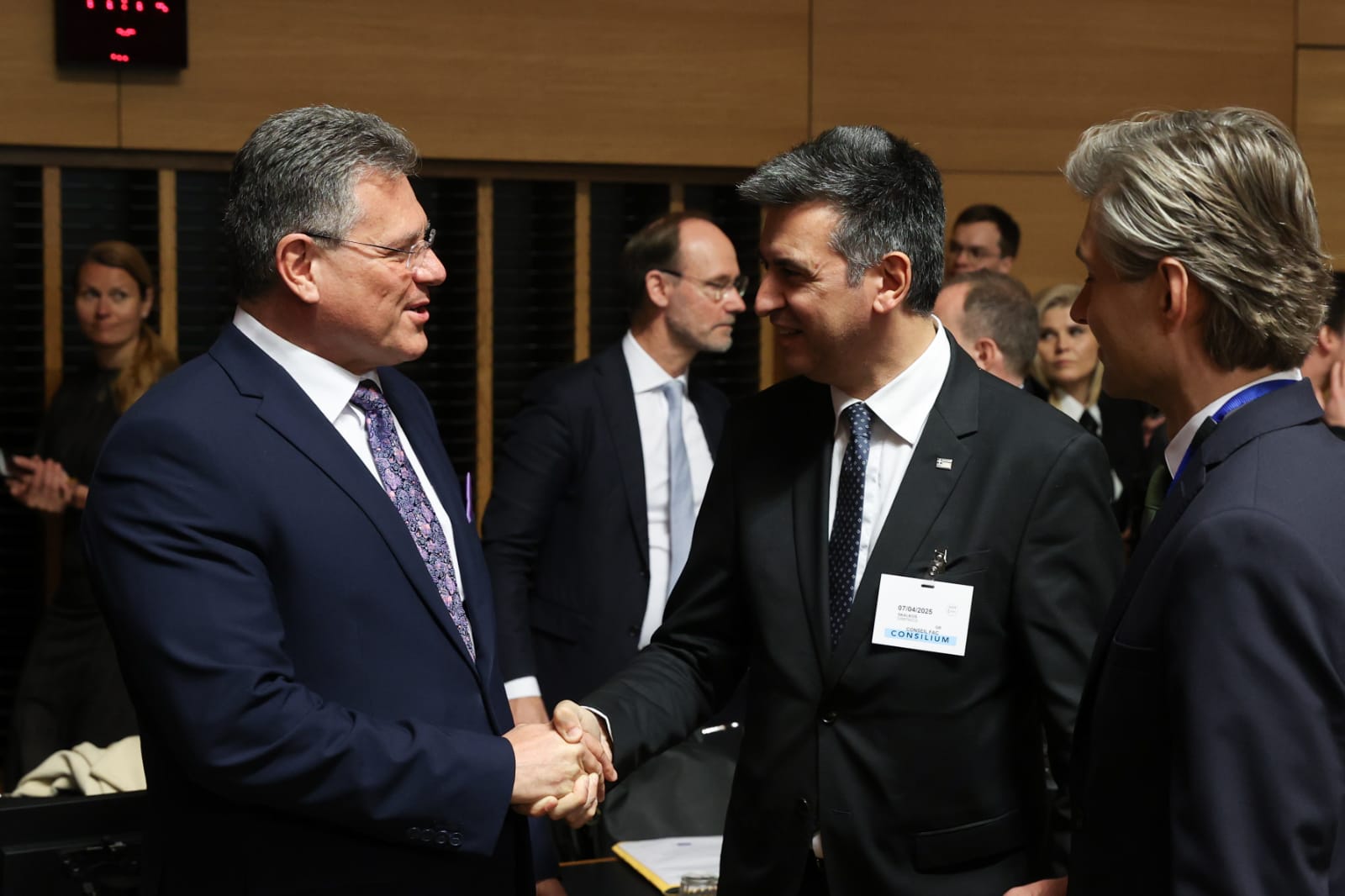 Συμμετοχή Γενικού Γραμματέα Διεθνών Οικονομικών Σχέσεων και Εξωστρέφειας στο Συμβούλιο Εξωτερικών Υποθέσεων/Εμπόριο (Λουξεμβούργο, 07.04.2025)