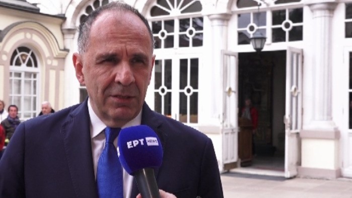 Δήλωση Υπουργού Εξωτερικών, Γιώργου Γεραπετρίτη, στην ΕΡΤ και τον δημοσιογράφο Γιάννη Μανδαλίδη, μετά το πέρας της συνάντησής του με την Α.Θ.Π. τον Οικουμενικό Πατριάρχη κ.κ. Βαρθολομαίο (Κωνσταντινούπολη, 30.04.2025)