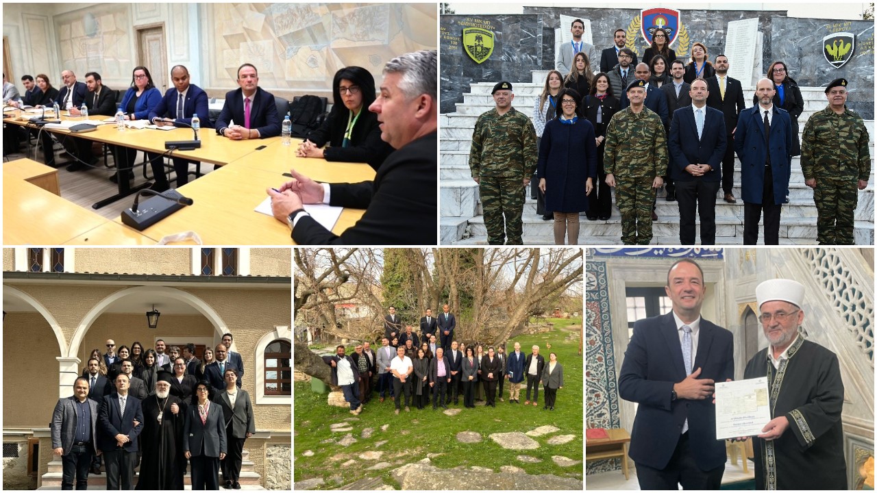 Εκπαιδευτική Επίσκεψη της ΚΘ' Εκπαιδευτικής Σειράς Υποψηφίων Ακολούθων Πρεσβείας στη Θράκη (25-29.03.2025)