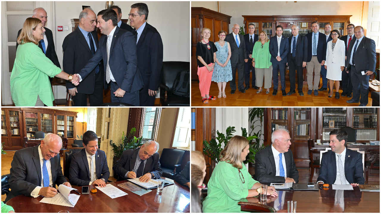 Υπογραφή Μνημονίου Συνεργασίας μεταξύ της Ελληνικής Διπλωματικής Ακαδημίας και της Νομικής Σχολής του Εθνικού και Καποδιστριακού Πανεπιστημίου Αθηνών (17.09.2025)
