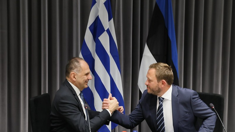 Δηλώσεις Υπουργού Εξωτερικών, Γιώργου Γεραπετρίτη, μετά το πέρας της συνάντησής του με τον Υπουργό Εξωτερικών της Εσθονίας, Margus Tsahkna (Ταλλίν, 08.10.2025)