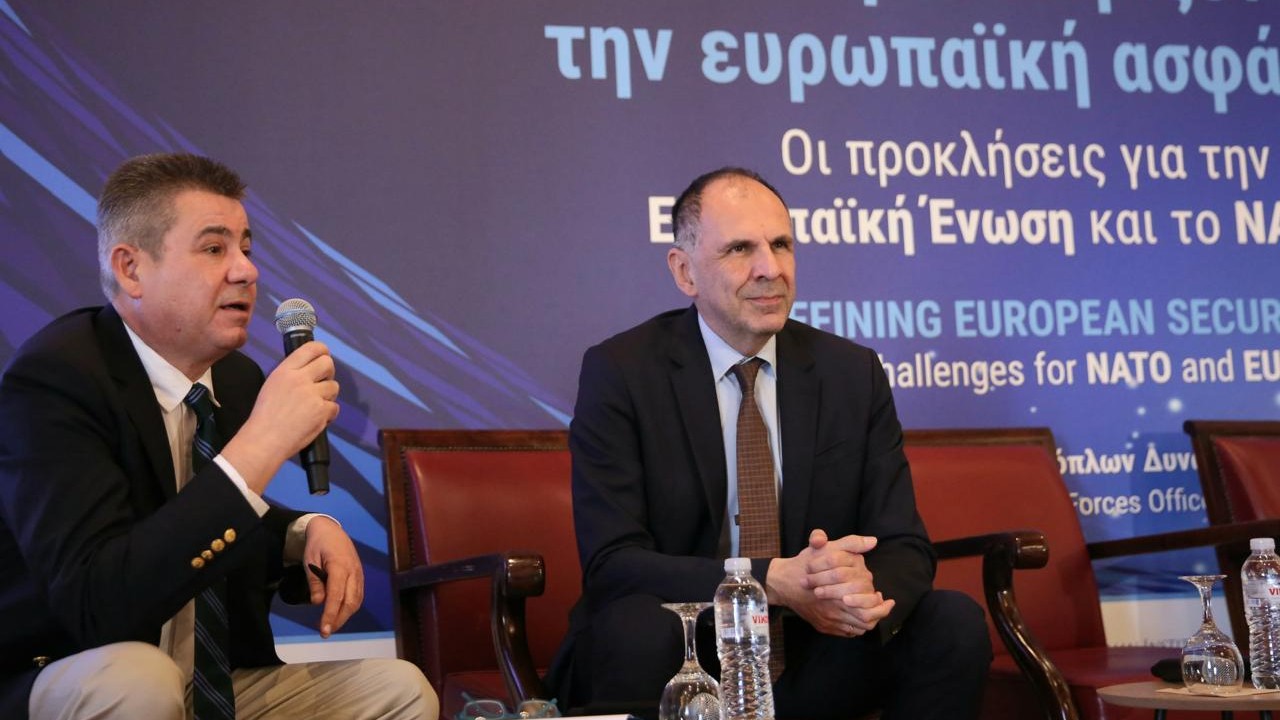 Ομιλία Υπουργού Εξωτερικών, Γιώργου Γεραπετρίτη, και συζήτηση με τον δημοσιογράφο Διονύση Νασόπουλο, στο «Athens Security Forum 2025» (Αθήνα, 11.11.2025)