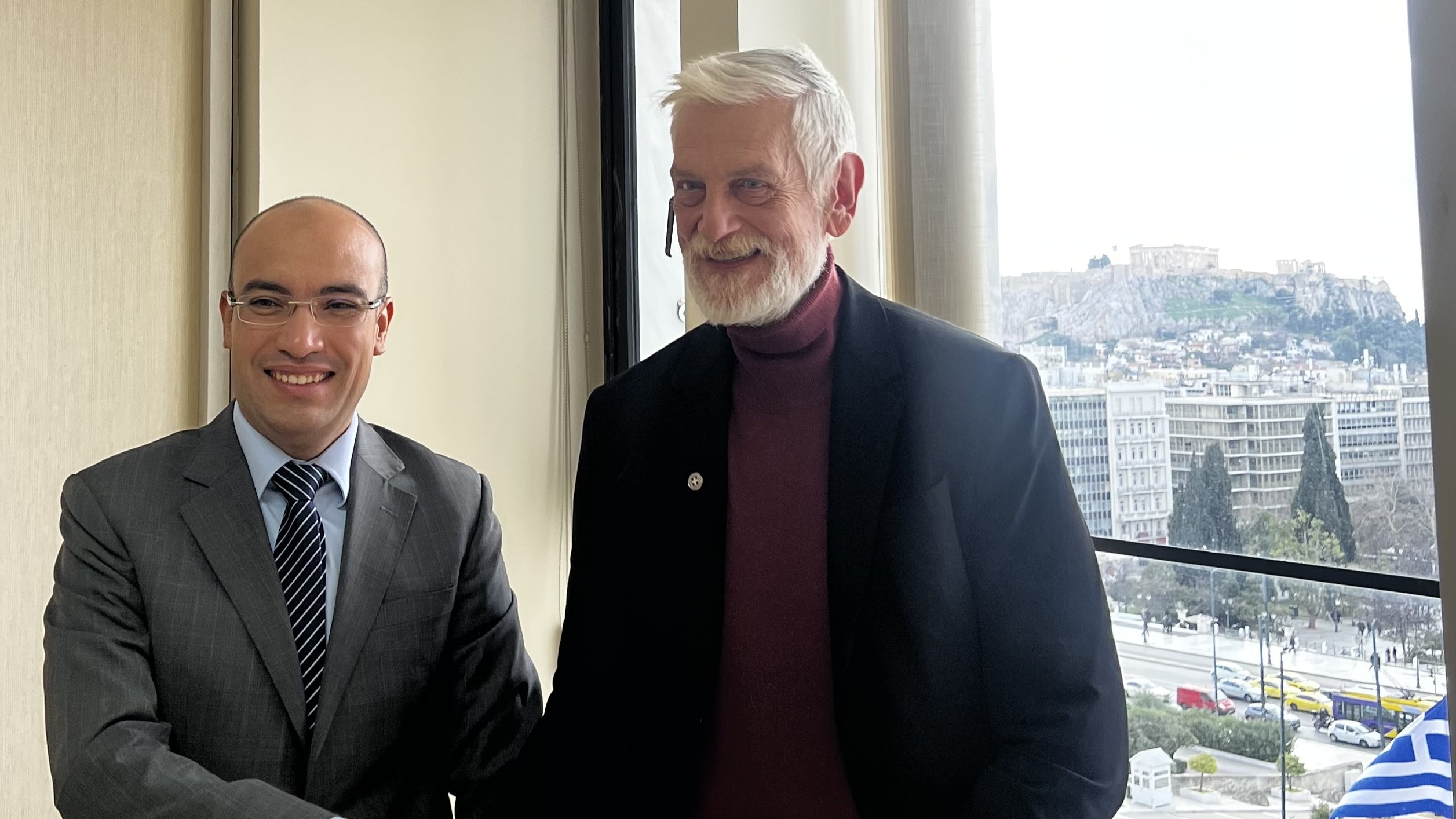 Συνάντηση Υφυπουργού Εξωτερικών, Γιάννη Λοβέρδου, με τον Υφυπουργό Εξωτερικών της Λαϊκής Δημοκρατίας της Αλγερίας, Sofiane Chaib (Αθήνα, 19.01.2026)