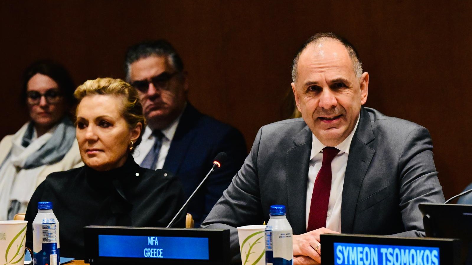 Χαιρετισμός Υπουργού Εξωτερικών, Γιώργου Γεραπετρίτη, στη συζήτηση στρογγυλής τραπέζης με θέμα «Από την Ανοικτή θάλασσα στον Καταναλωτή: Διασφάλιση του Θαλάσσιου Εμπορίου και της Παγκόσμιας Οικονομίας» (Νέα Υόρκη, 29.01.2026)