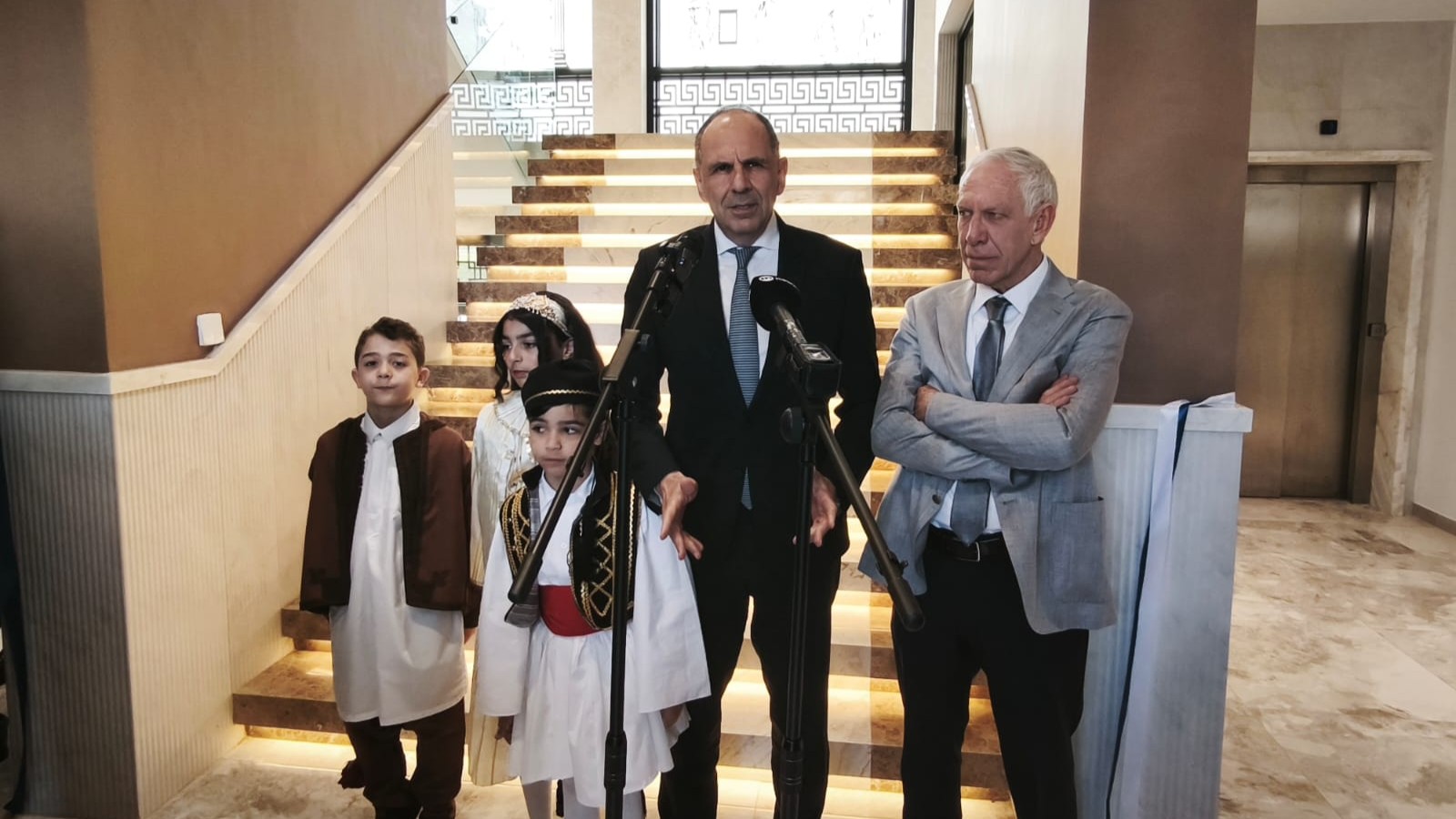 Δήλωση Υπουργού Εξωτερικών, Γιώργου Γεραπετρίτη, στην ΕΡΤ και τον δημοσιογράφο Νίκο Μελέτη, μετά το πέρας της επίσκεψής του στη Βεγγάζη (Βεγγάζη, 28.03.2026)