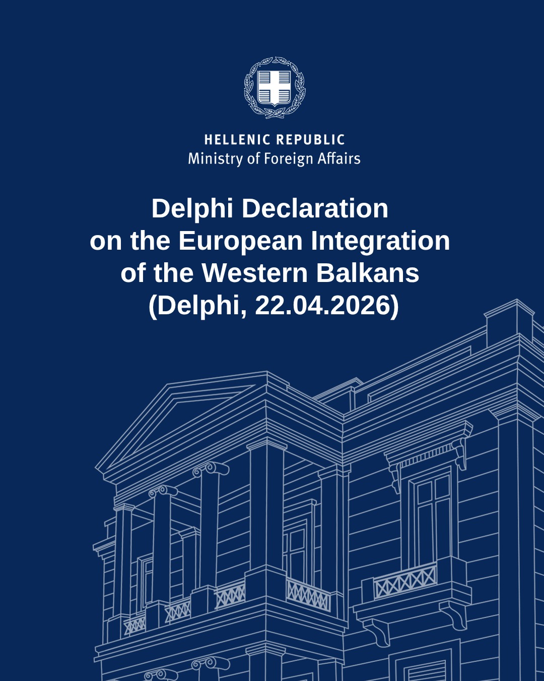 Delphi Declaration on the European Integration of the Western Balkans (Delphi, 22.04.2026)