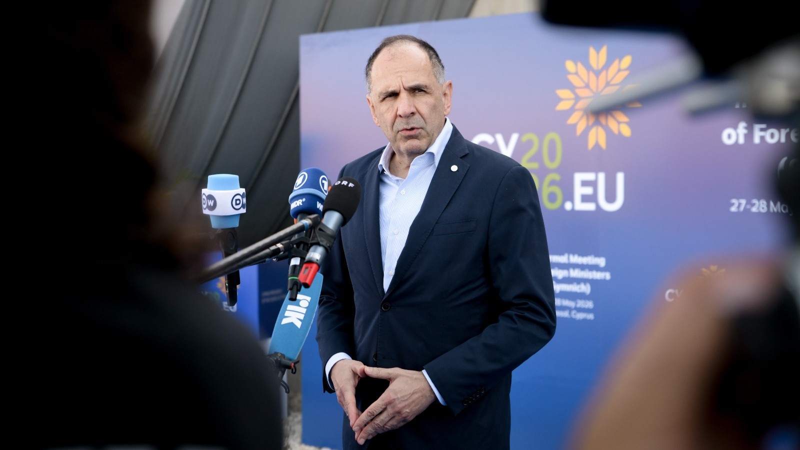 Δήλωση Υπουργού Εξωτερικών, Γιώργου Γεραπετρίτη, κατά την άφιξή του στην Άτυπη Συνάντηση «Gymnich» των Υπουργών Εξωτερικών της ΕΕ (Λεμεσός, 28.05.2026)