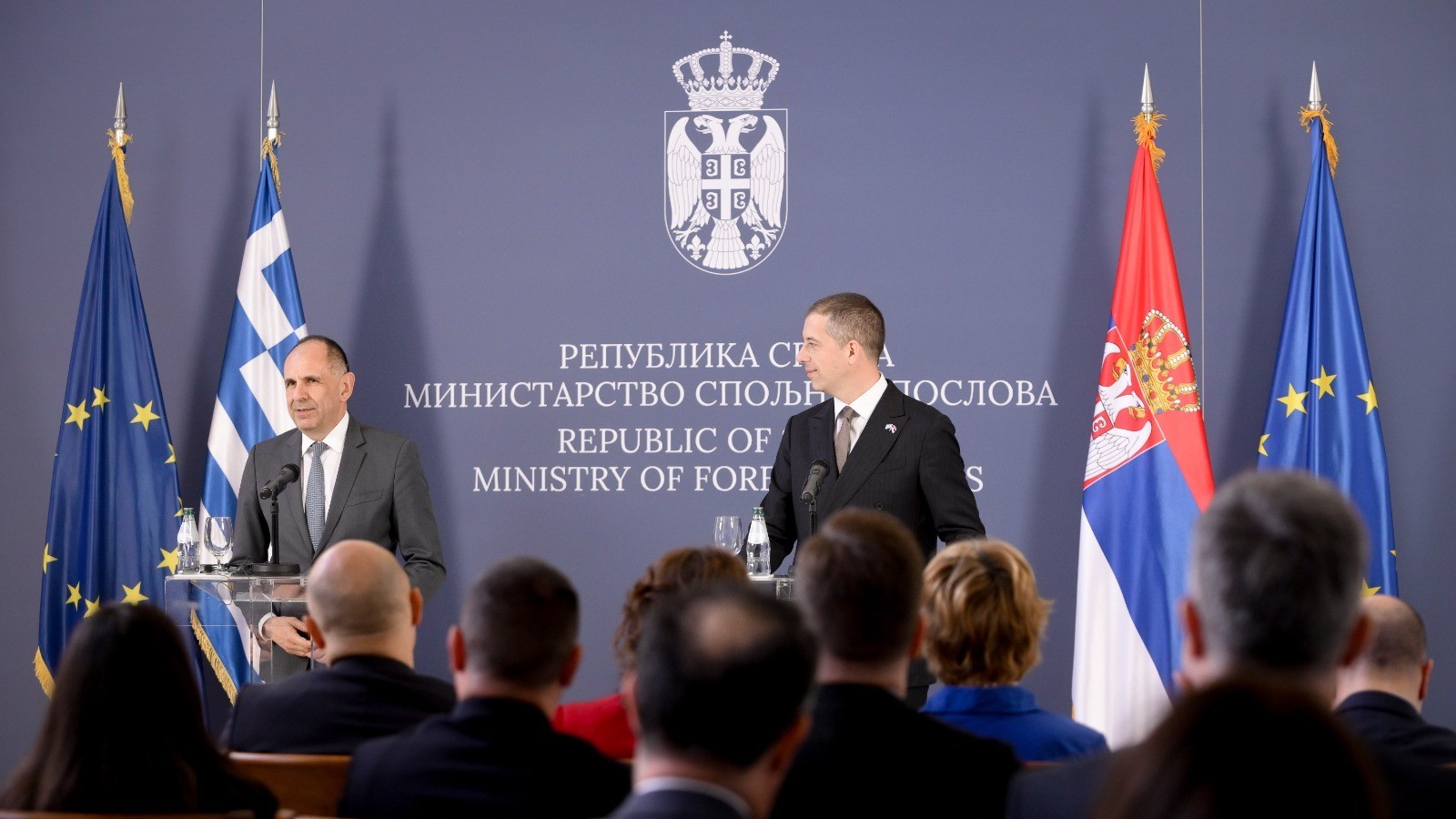 Minister of Foreign Affairs George Gerapetritis’ statements following his meeting with the Minister of Foreign Affairs of Serbia, Marko Đurić (Belgrade, 12.06.2026)