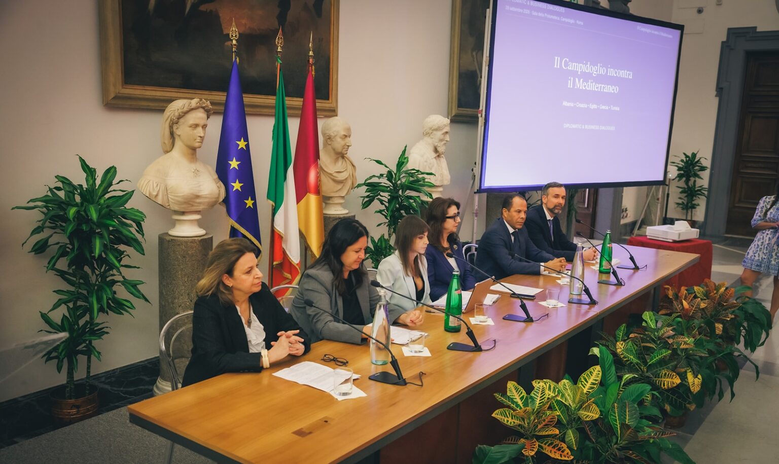 Η Ελλάδα στην εκδήλωση “Il Campidoglio incontra il Mediterraneo – Diplomatic & Business Dialogues” (Ρώμη, 28.9.2026)