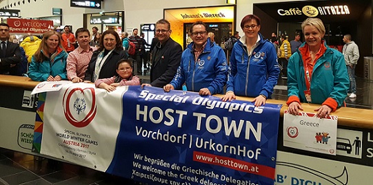 Συμμετοχή της εθνικής ελληνικής ομάδας στους Χειμερινούς Special Olympics στην Αυστρία
