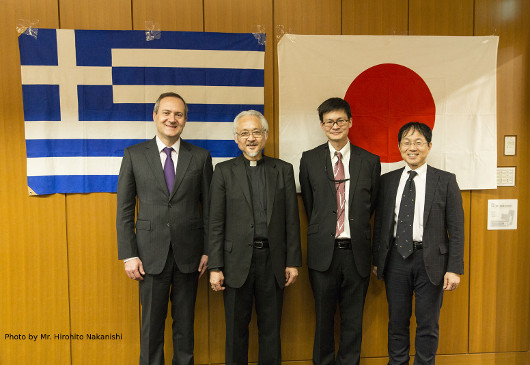 Lecture by Father Yuichi Nakanishi organized by the Japan- Greece Society