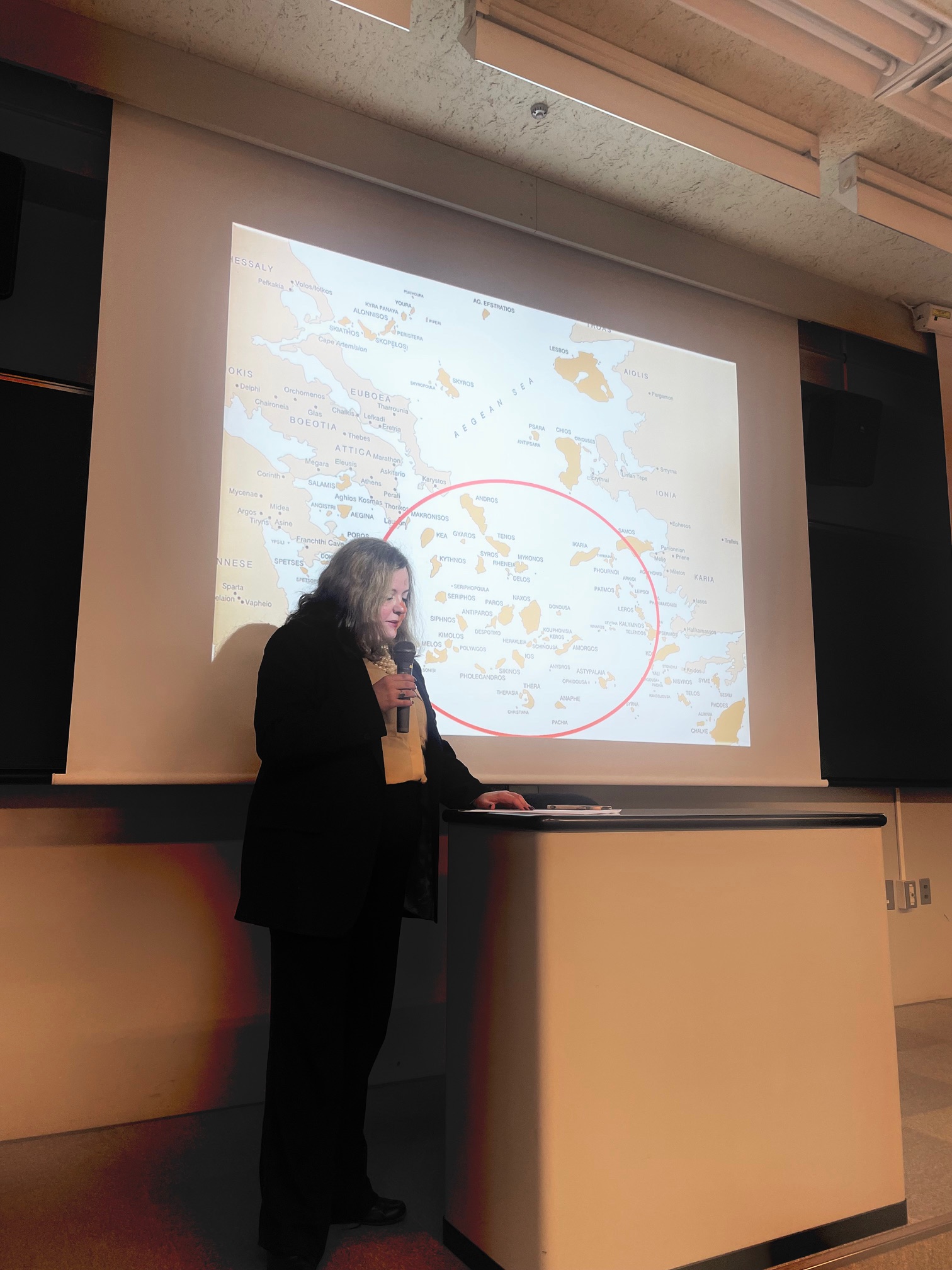 Διάλεξη για τον Κυκλαδικό πολιτισμό και την ανασκαφή στο Δεσποτικό