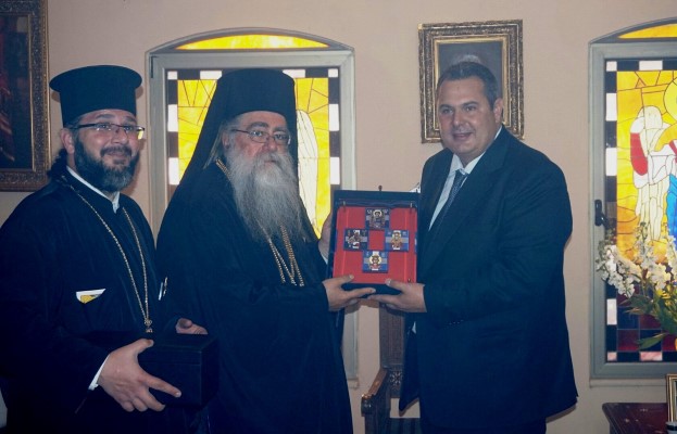 Official visit of the Minister of National Defence Mr. P. Kammenos