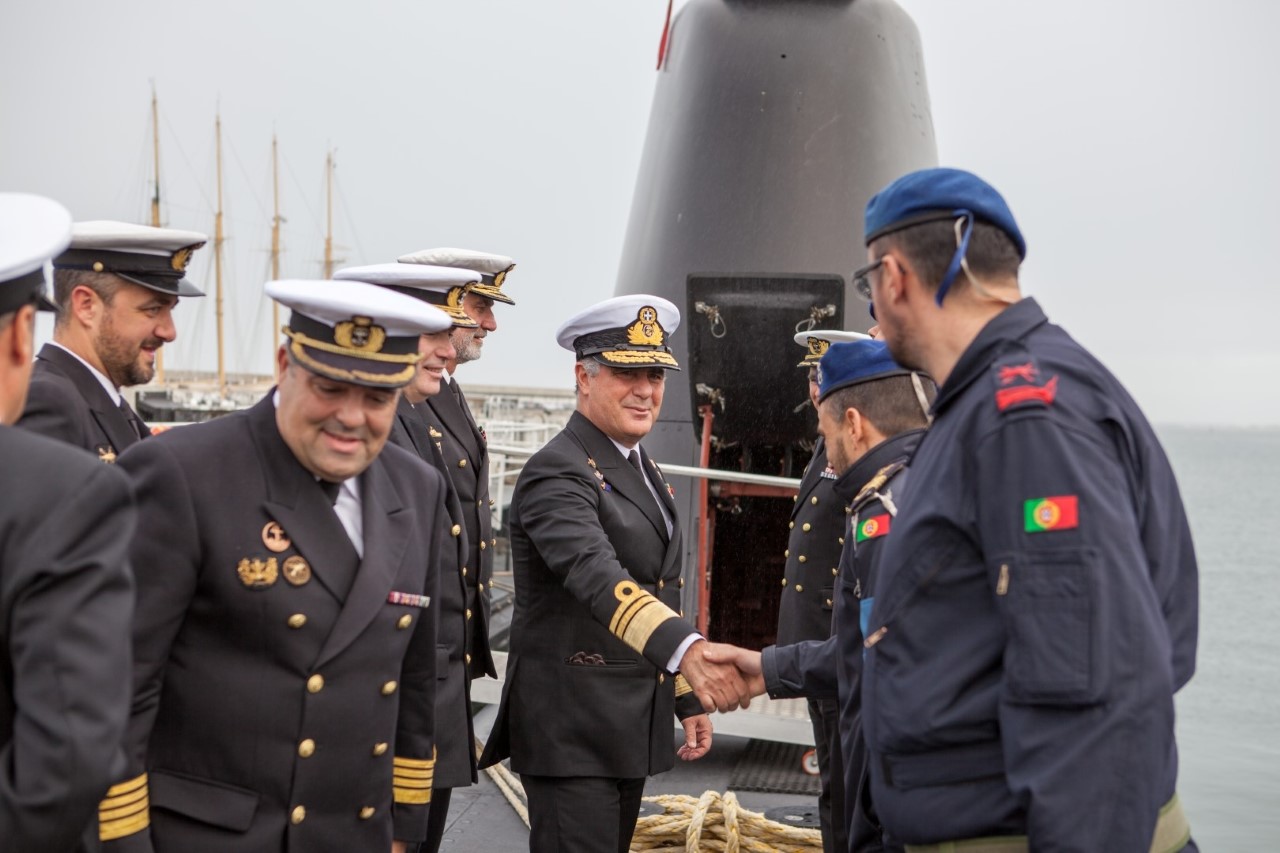 Visit of the Chief of the Hellenic Navy General Staff in Portugal