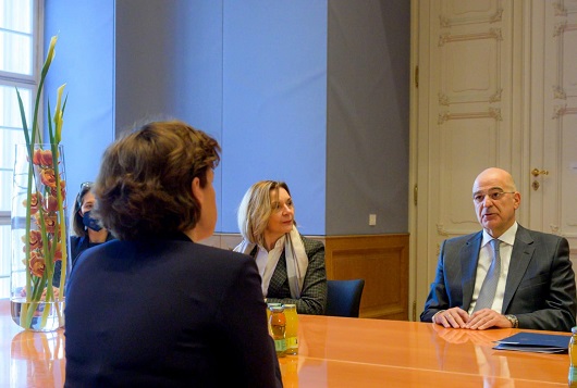 Besuch des Außenministers, Herrn Nikos Dendias in Wien (08.03.2022)