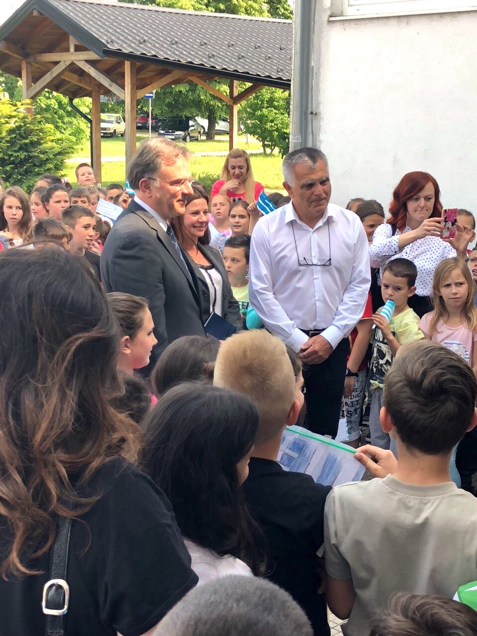 Visit to the public elementary school Georgios A. Papandreu