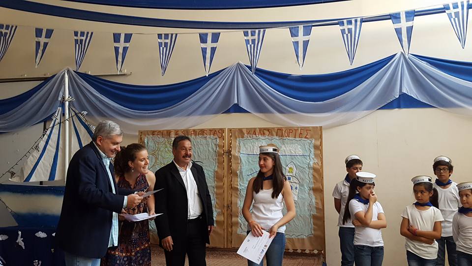 Celebración en la Colectividad Helénica de Santiago y entrega de Diplomas a los egresados del Programa de Idioma Griego