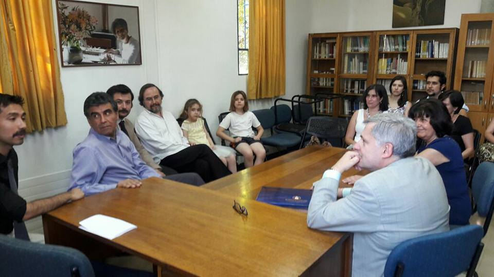 Visita del Embajador de Grecia Sr. Ioannis Tzovas Mourouzis al Centro de Estudios Clásicos Giuseppina Grammatico Amari de la Universidad Metropolitana de Ciencias de la Educación