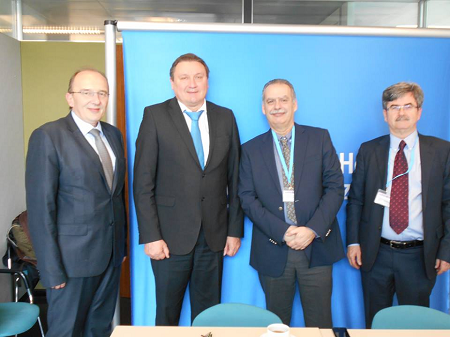 On 17 March 2015, the Secretary General of Public Health Mr. Ioannis Baskozos met with Dr. Oleg Chestnov, Assistant Director General for Noncommunicable Diseases (NCDs) and Mental Health of the WHO 