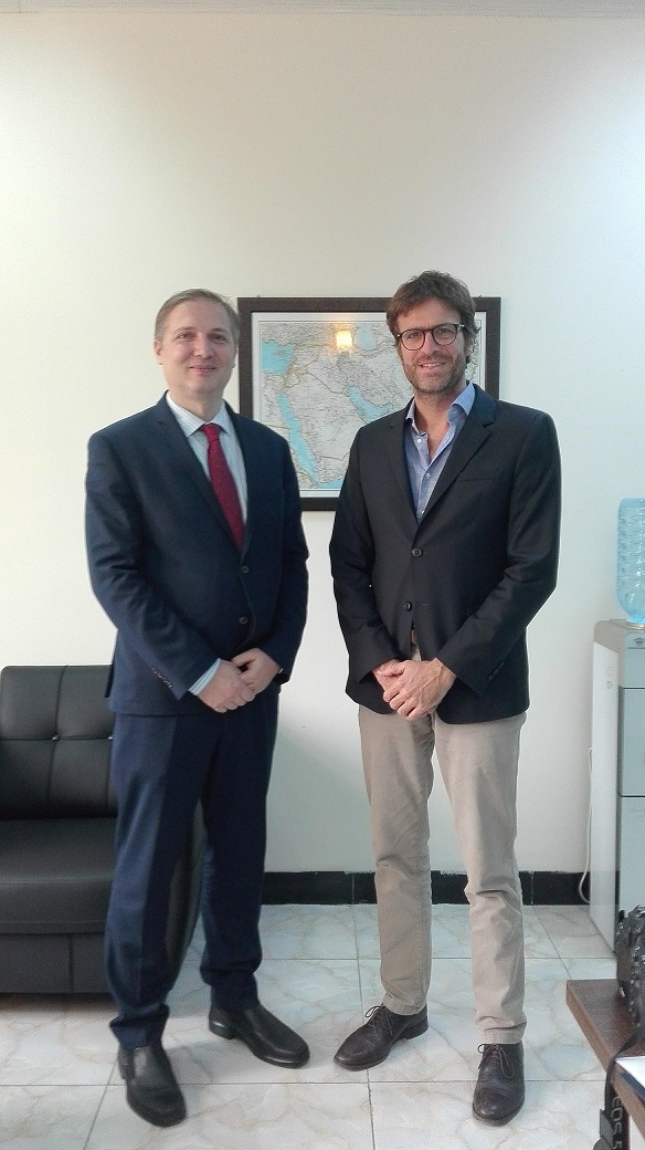 Meeting of Consul General Efthymios Costopoulos