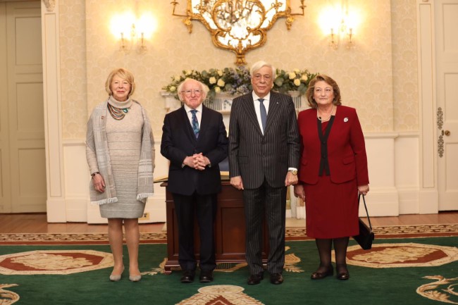State Visit to Ireland by the President of the Hellenic Republic Mr. Pavlopoulos