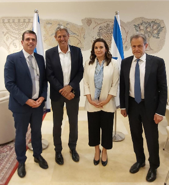 Delegation of Greek-Israeli Parliamentary Friendship Group visits Israel
