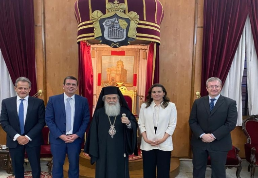 Delegation of Greek-Israeli Parliamentary Friendship Group visits Israel